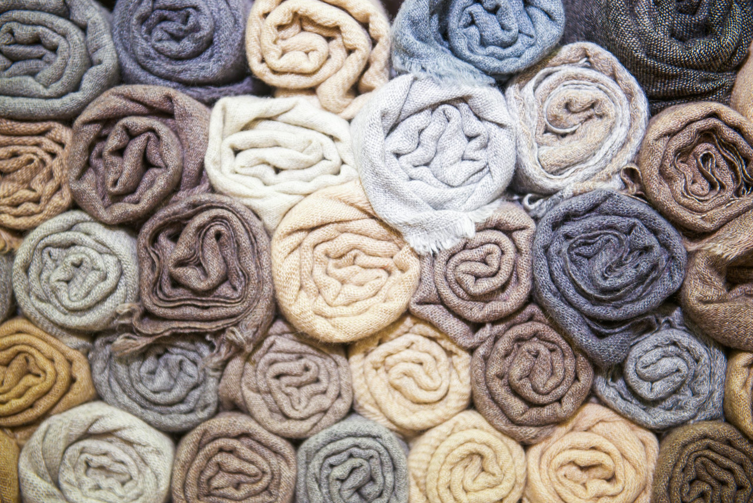 cashmere fabric for sell in store